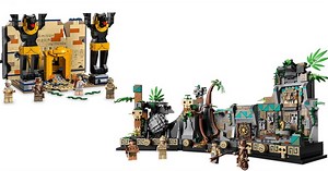 Here's a better look at three new LEGO Indiana Jones sets launching on June 1