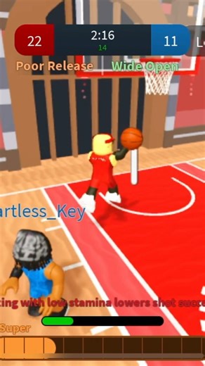 COOKING HEARTLESS_KEY THEN HITTING A LAYUP #roblox#basketball#layup#cooking#gaming#shorts