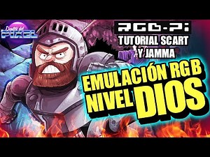 RETRO EMULACIÓN nivel DIOS con RGB PI | TUTORIAL scart rgb y JAMMA juegos CONSOLAS y ARCADE