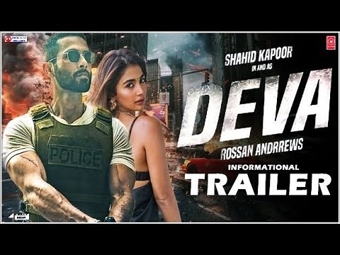 DEVA - Informational Trailer | Shahid Kapoor | Pooja Hegde | Siddharth Roy Kapur | In Cinemas 25