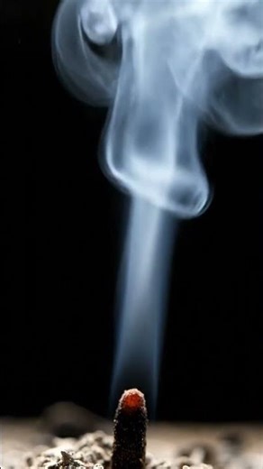 Mesmerizing Incense Smoke (AI Slow Motion) | DaVinci Resolve Studio + Fusion Color #AISlowMotion