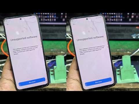 Redmi Note 12 (Sunstone) Unsupported Software Fix | File + Full Video Guide | 100% Working 2026