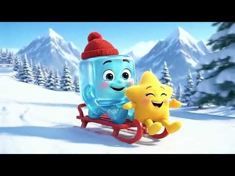 Star and Ice Cube: Magic Snow Adventure! ❄️✨ Fun for Kids