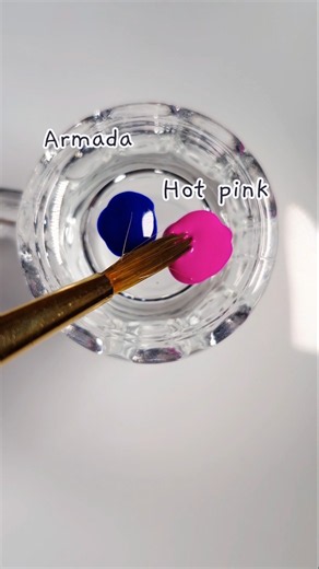 how to make Twilight zone color ! hot pink and Armada color mixing #colormixing