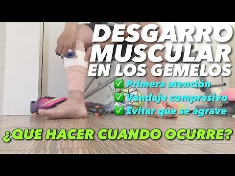 DESGARRO MUSCULAR EN GEMELOS | ¿Que hacer cuando ocurre? |