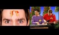 Mix of 2 videos from youtube : The Wiggles Forehead song writing