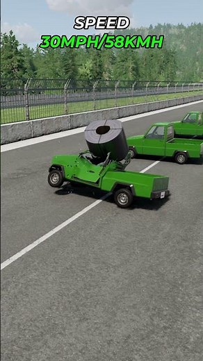 I launched 5 ton Titanium coil at Ibishu Pigeon 💀 | BeamNG Drive