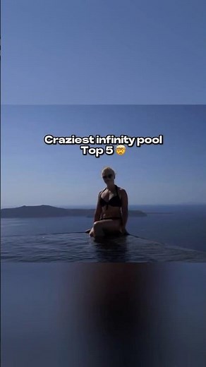 You Won’t Believe These 5 Infinity Pools😱 #top5