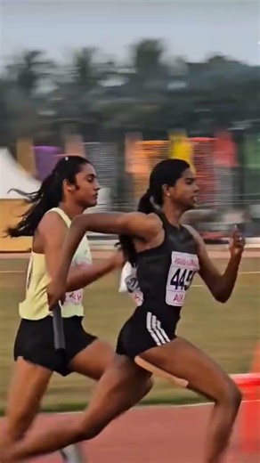 # 85th all india university games women 4*400m relay heat 🥰💪# tranding # viral # short