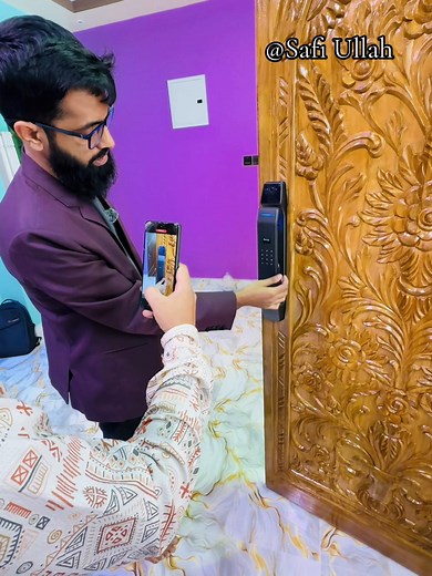 Smart Door Lock Hairstyle Tutorial