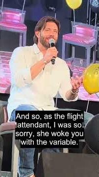 Jensen Ackles Can't Believe What This Woman Did On A Flight