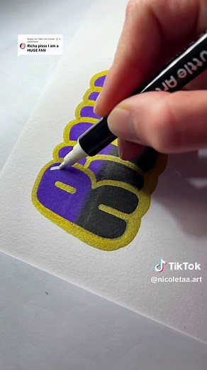 Colorful Bubble Letters: A Fun Lettering Tutorial