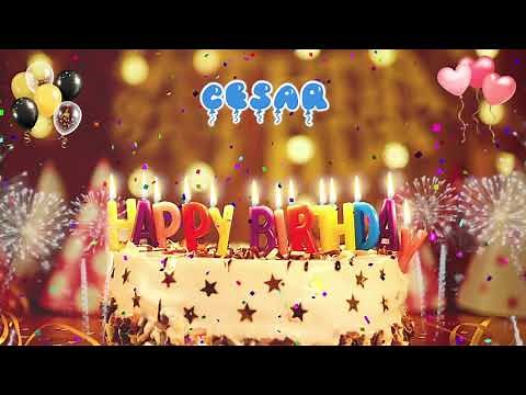 CESAR Birthday Song – Happy Birthday César
