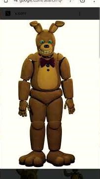 fnaf vs bad guys spring bonnie is piss