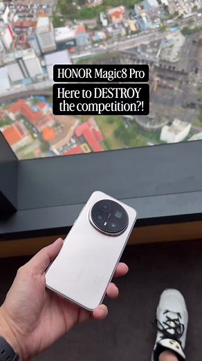 10K views · 337 reactions | The HONOR Magic8 Pro is BACK! Check out these super clean, minimal processing shots! All straight out of camera. No edits! No wonder it’s chosen by Tourism Malaysia to be the Official Selected Photography Gear for Visit Malaysia 2026! Camera Features: - 200MP ultra night tele (1/1.4”) OIS, CIPA 5.5 (extremely high stabilization level) - 50MP main (1/1.3”) OIS - 50MP ultrawide #HONORMagic8Pro #HONORMalaysia @honormalaysia | Lim Reviews | Facebook