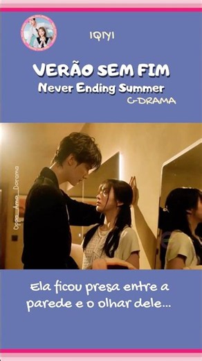 ☀️ VERÃO SEM FIM — Ele provoca com o olhar #NeverEndingSummer #ZhouKeyu #BaoShangEn #dorama #CDrama
