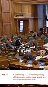 Jeg var ved at tabe både næse og mund i går. Det er helt fint at være uenig med mig og Socialdemokratiet. Men det bliver for meget, når Dansk Folkeparti skal belære mig og resten af folketingssalen om forholdene for mennesker der har knoklet i 40-50 år på arbejdsmarkedet. Med hårdt arbejde. Jeg har set det derhjemme. Og jeg kan også godt huske hvorfor det var nødvendigt at lave Arne-pensionen og Seniorpensionen. Derudover var jeg rimelig rystet over debatniveauet fra min folkevalgte DF-kollega. 