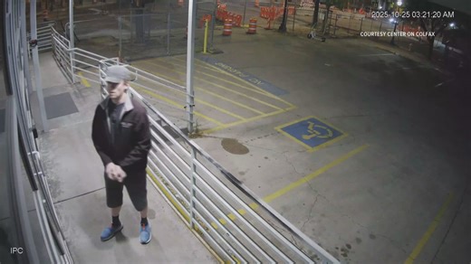 RAW: Security footage shows suspect vandalizing a Denver LGBTQ community center