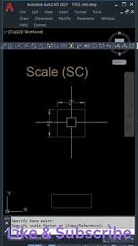 AutoCad Scale