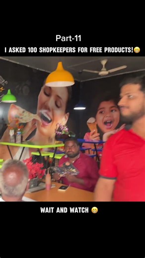 I asked 100 shopkeepers for free products #shorts #shortsfeed