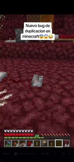 Nuevo bug de duplicación en Minecraft