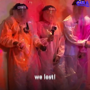 This paint bomb escape room is a BLAST! https://gma.abc/2ydJVhw | Good Morning America