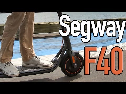 Segway Ninebot F40 Review - F Series - Electric Scooter