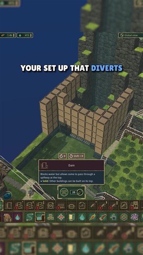 Guía básica para construir presas en Timberborn