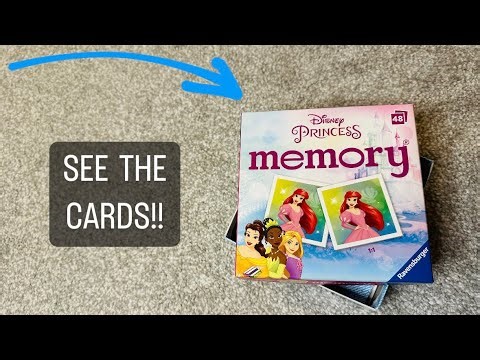 Disney Princess Memory Game - My 3yr Old Loves It! 😊