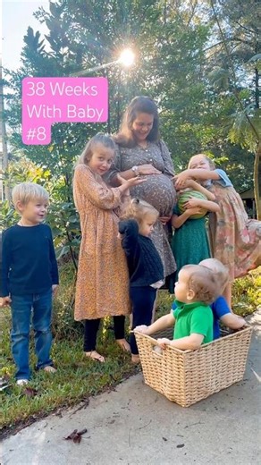 38 Weeks Pregnant with Our Baby Girl 🩷 #thirdtrimester #38weekspregnant #bumpdate