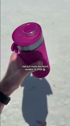 JLab Go Party Portable Bluetooth speaker makes the perfect beach speaker