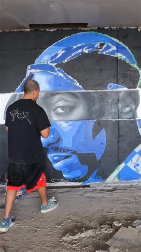 M.AYFU on Instagram: "It seems like every time you come up something happens to bring you back down. #tupac Shakur #art #bahrain #artist #graffiti #bahrainart #2pac"