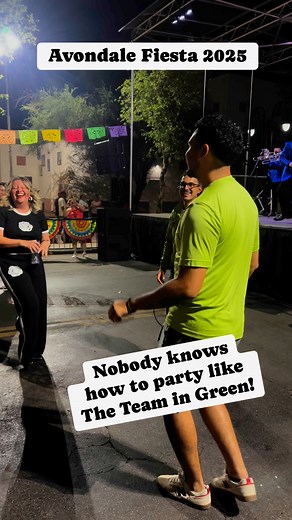 Nobody knows how to party like The Team In Green! Thank you everyone for coming out to Avondale Fiesta 2025! | Avondale AZ Parks & Recreation