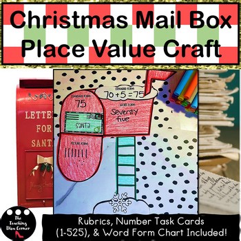 Christmas Math Place Value Craft