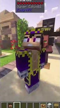 EASY NPCを使ってMinecraftでNPCのポーズを変える方法