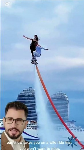 Flyboarding like you’ve never seen it before! From smooth flights over the waves to spectacula