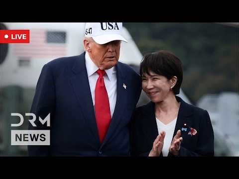 🔴 LIVE: President Trump Meets Japanese PM Sanae Takaichi at White House