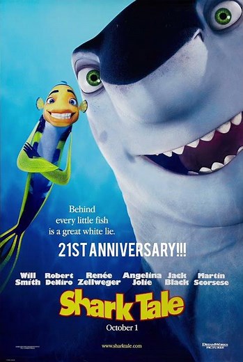 Happy 21st Anniversary Shark Tale (2004)!!!