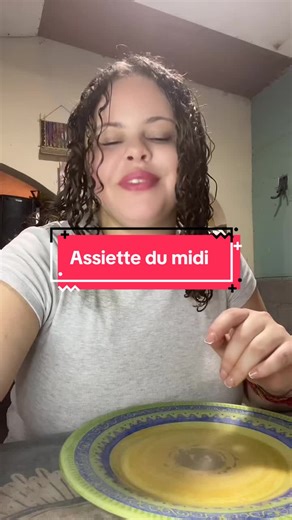 Dans l’assiette de ce midi 🫶 #commente #abonnetoi #like #pourtoi #assiettedumidi