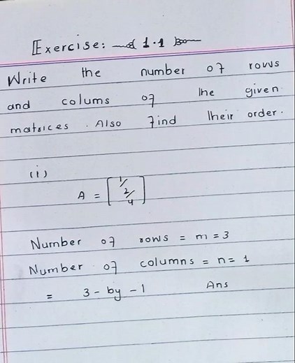 Class 9 Maths Chapter 1 | Matrices and Determinants | Easy Step-by-Step Explanation
