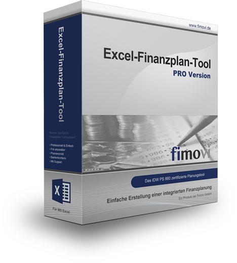 Excel-Finanzplan-Tool PRO