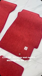 Civic EK , EG Floor mat replica Message for the price Shipped worldwide PayPal , Wise Message if you interested #ek4 #honda #civic #em1crew #hondacivic #hondamugen #vtec_showoff #ek9 #hondaek9 #ek9typer #civicek9 #ek9org #em1 #ekhatch #civicek #civicek9 #civicek3 #ek4door #oldskoolhonda_ #bseries #bseriesonly #typer #typertuesday #civictyper #typerowners #eksedan #civicek #hondalife #hondanation #hondalove #jdmhonda #kseries | Master Shop - Car Accessories