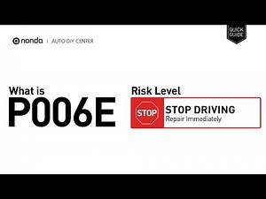 What is P006E Engine Code [Quick Guide]