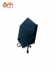 4" Hexagon Obsidian Mirror, Black Hexagon Obsidian Mirror, Scrying Mirror - Etsy