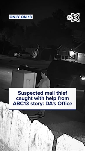 Only on 13: The Harris County DA's Office is crediting ABC13 for the arrest of an alleged mail thief. The district attorney's office sits down with ABC13-Lileana Pearson to tell us how that video helped put the suspect behind bars. | ABC13 Houston