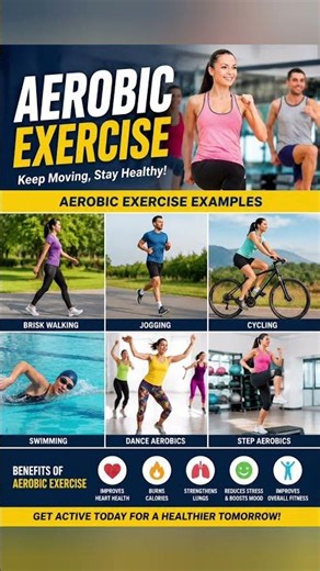Aerobic Exercise|examples| shorts