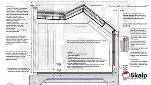 Skalp is an easy to use yet powerful Live Section Tool. Packed with key features, it is the missing link to realize a long standing dream: to go all the way from preliminary design to stunning construction documents, all within SketchUp! - www.skalp4sketchup.com | Skalp for SketchUp