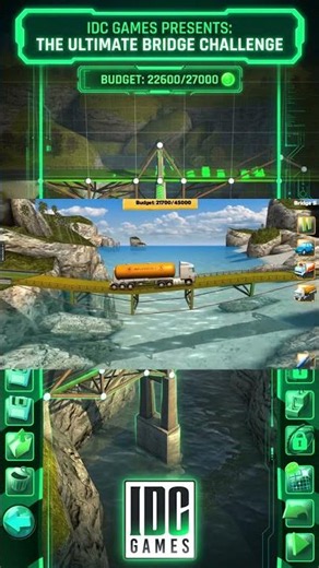 Bridge Constructor - Physics Based Engineering Simulation Puzzle Game