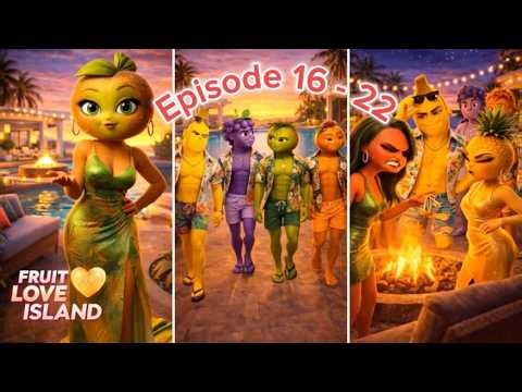 Fruit Love Island - Episodes 16-22 🍓🏝️ | Casa Amor Begins! Full Compilation 😱🔥