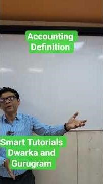 Definition of Accounting #smart #accountssolutions #schoollevel #class11#smarttutorials